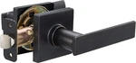 Amazon Basics Contemporary Stamford Door Lever With Lock, Privacy, Oil Rub Bronz New. Price: $18.99.