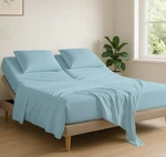 Flex Top King Sheets For Sleep Number BED,100% Egyptian Cotton- 400 Tc Split New. Price: $164.09.
