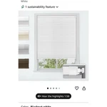 Lazblinds Cordless No Drill Blackout Cellular Shade White 27 X 64 New. Price: $21.99.