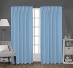 Magic Drapes Double Pinch Pleat Blackout Curtain Thermal Insulated Room Darkenin Open. Price: $69.99.