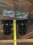 Rollease Skyline Bracket (a Pair/qty 2 Each) - Brown Long New. Price: $9.95.
