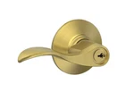 Schlage Accent Keyed Lever, F51A Open. Price: $23.99.