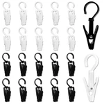 20 Pcs Strong Plastic Swivel Laundry Hooks Clips, Super Hanger C... New. Price: $17.09.