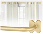 Blackout Curtain Rods For Windows 66 To 120 Inch, Usfook Gold Wrap Around Cur... New. Price: $36.05.