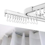 Curtain Track Rail Set For Ceiling Room Divider Privacy 12FT-18FT Heavy Duty New. Price: $72.81.