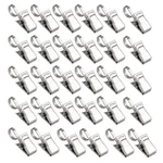 Yuyeran 30PCS Heavy Duty Stainless Steel Hanging Clips Curtain Photo Art Hooks New. Price: $20.27.