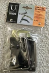 Umbra Adjustable Drapery Brackets 2 Pc 3"-4.5" (7.6-11.4 Cm) New. Price: $30.00.