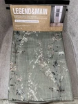 New Legend & Main Floral Drapes Curtains Panels 37" X 96" Green Set Of 2. Price: $69.00.