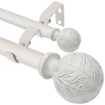 Double Curtain Rods For Windows 66 To 120 Inches, Diameter Heavy-duty ... New. Price: $57.51.