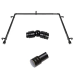 Bay Window Curtain Rods, Hotozon 7/8 Inch Heavy Duty For Win... New. Price: $52.42.