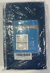 Blue Window Curtains 36 X 52 Pc Tier Set 100% Polyester Nanan Kitchen New. Price: $9.99.