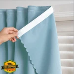 Gonnrly Magic Tape Blackout Curtain Lake Blue 47X84IN New. Price: $44.99.