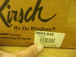 New Kirsch Cord Tension Pulley Spring Rod 9943.025 Lot Of *free Shipping*. Price: $15.99.