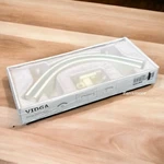 Ikea Vidga Corner Piece Single Track 4 " Connector Rail New. Price: $14.99.