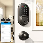 Veise RZ06C Smart Locks For Front Door 2 Knob Handle Set Keyless Entry Deadbolt New. Price: $107.04.