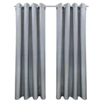 Commonwealth Seascapes Grommet Panel Pair - 50X108", Alloy Grey New. Price: $35.72.