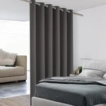 Bonzer Room Divider Curtain Total Privacy Wall Grommet Thermal Insulated Wide... New. Price: $42.58.