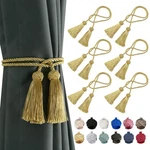 Bel Avenir 6 Pack Curtain Handmade Tiebacks Decorative Holdbacks With New. Price: $21.99.