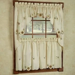 Sweet Home Collection 5 Pc Kitchen Curtain Set, Swag Pair, Valance, Choice Of... New. Price: $75.79.