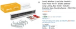 Somfy Wirefree Li-ion Solar Panel Kit Ref: 9027294 Shipping! New. Price: $95.00.