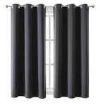 Chrisdowa Grommet Blackout Curtains For Bedroom And Living - 2 Panels Set New. Price: $10.00.