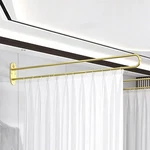 Partition Curtain Rod, U-shape Privacy Metal Support W... New. Price: $95.11.
