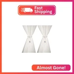 Suq Ome 2 Pack Of Luxury Crystal Beaded Magnetic Curtain Tieback And Holdback New. Price: $23.80.