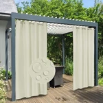Easy-going 100% Waterproof Outdoor Curtains Windproof Weatherproof Porch Curt... New. Price: $34.06.