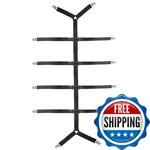 Auivguiv Bed Sheet Straps Adjustable Crisscross Clips Suspenders To Keep New. Price: $20.32.