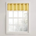 No. 918 Montego Casual Textured Semi-sheer Grommet Kitchen Curtain Valance, 56" New. Price: $11.99.