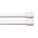 28-48 In. Adjustable Spring Tension Rod, 2-PACK, 7/16 Diameter, White New. Price: $24.58.