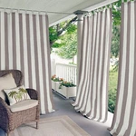 Elrene Home Fashions Highland Stripe Indoor/outdoor Curtain Panel, 50 Inches ... New. Price: $66.42.