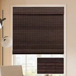 Luckup Cordless Bamboo Roman Blinds Shades For Indoor Windows-blackout New. Price: $42.99.