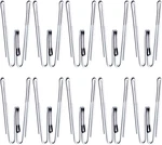 Metal Curtain Pinch Pleat Header Tape Pins Heavy Duty Deep Prong HOOKS(20 New. Price: $14.35.