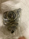 Rod Desyne 1928-014 Antique Brass Curtain Rings With Clips (set Of 10) Open. Price: $11.47.