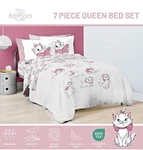 Jay Franco Disney Aristocats Marie Queen Comforter Set 7PC Pink Bedding New. Price: $65.99.