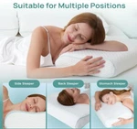 Releep Memory Foam Pillows Queen Adjustable Firm Pi... New. Price: $20.99.