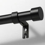 Zeerobee Curtain Rods For Windows 48 To 84, Black Rod, Adjustable 1 I... New. Price: $33.89.