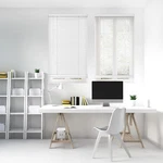 Dez Furnishings Cordless 1" Signature Mini Blind With Flexible Slats, 32" 64 New. Price: $42.00.