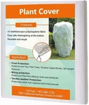 Agfabric Plant Cover With Rope Shrub Jacket For Frost Protect & Season Extension New. Price: $14.99.