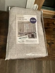Miulee 100% Blackout Curtains 52X108 Set Of Linen Texture Beige Thermal New. Price: $22.99.