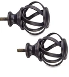Cambria Matte Brown Finals Birdcage To Use W/drapery Rods/holdbacks New. Price: $69.88.