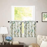Tier Curtains For Living Cafe Kitchen Bathroom, Decorative Short Window ... New. Price: $35.76.