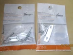 New Lot Of 2 Packs 4 Total Brackets Kenney KN851 Single Curtain Rod 1.5". Price: $11.40.