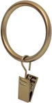 Ivilon Drapery Curtain Rings - Clips Set Of 14 (1.7"), Warm Gold New. Price: $24.15.