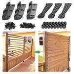Louver Hardware Kit, Powder Coated Iron Brackets For Deck Sunblind System Bra... New. Price: $78.97.