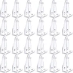 40 Pcs 1 Inch Hold Down Brackets Clear Plastic Blinds Hooks Bottom Rail... New. Price: $18.90.