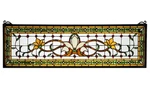 Meyda Tiffany 119444 33" X 10" H Fairytale Transom Stained - Multicolor New. Price: $1088.64.