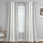 Vogol Boho Curtains 84 Inches Long, 1 Panel Arrows Pattern Linen Textured Cur... New. Price: $41.56.