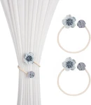 1 Pair Of Handmade Artificial Flower Curtain Holdbacks Clips Window Drape Twist New. Price: $27.61.